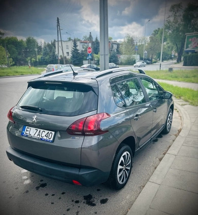 Peugeot 2008 cena 46999 przebieg: 37000, rok produkcji 2017 z Łódź małe 121